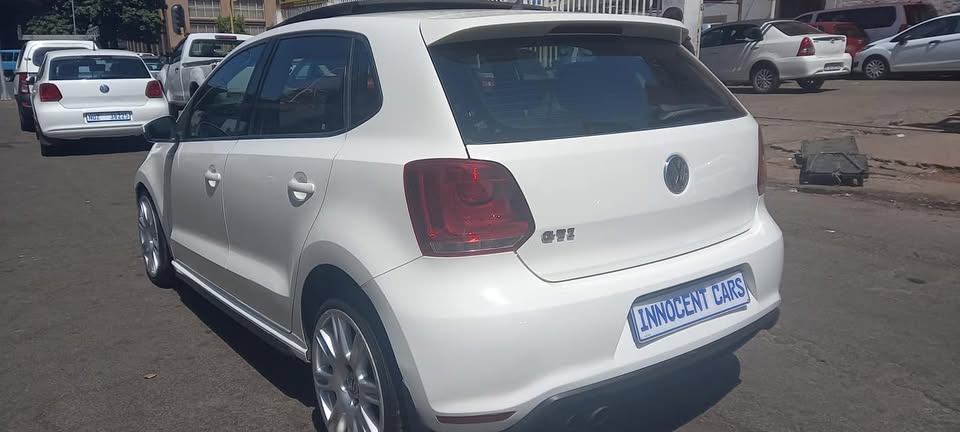 2014 VW POLO 6 GTI DSG, AUTOMATIC TRANSMISSION, WHITE COLOUR ,