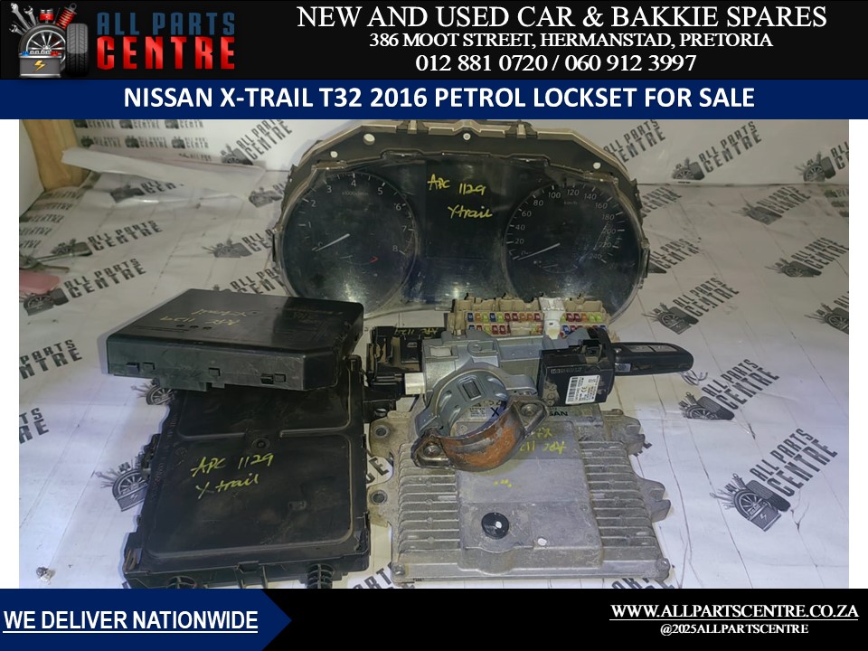Nissan X-Trail T32 2016 Petrol – Complete ECU and Lockset for Sale - Private Seller Nissan X-Trail T32 2016 Petrol – Complete ECU and Lockset for Sale - Private Seller