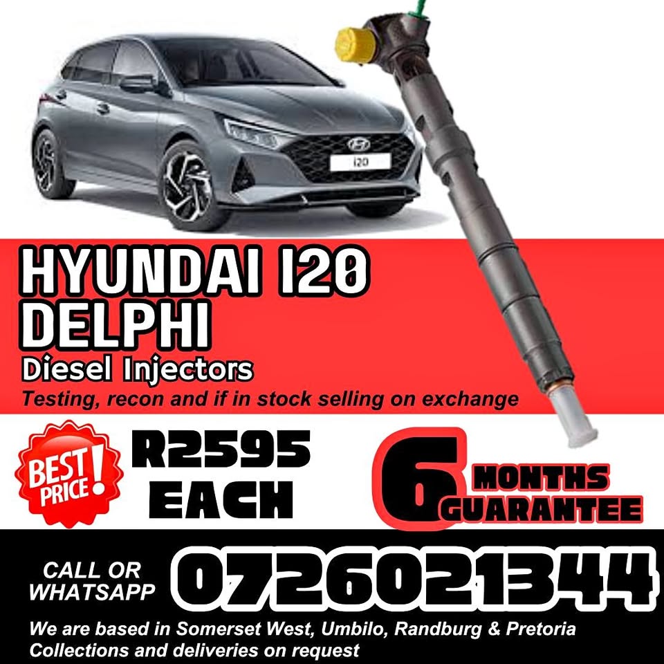 Hyundai i20 diesel injectors for sale - Private Seller