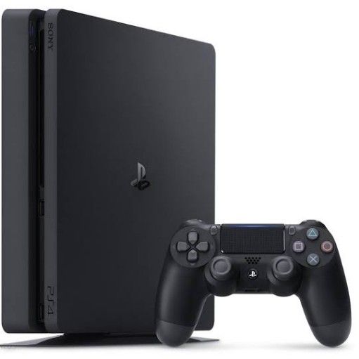 Playstation 4 slim with one controller 
