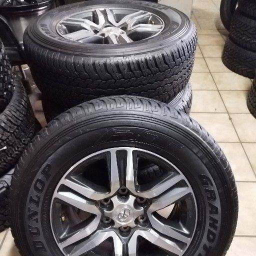 fairly used fortuner toyota rims and tyres