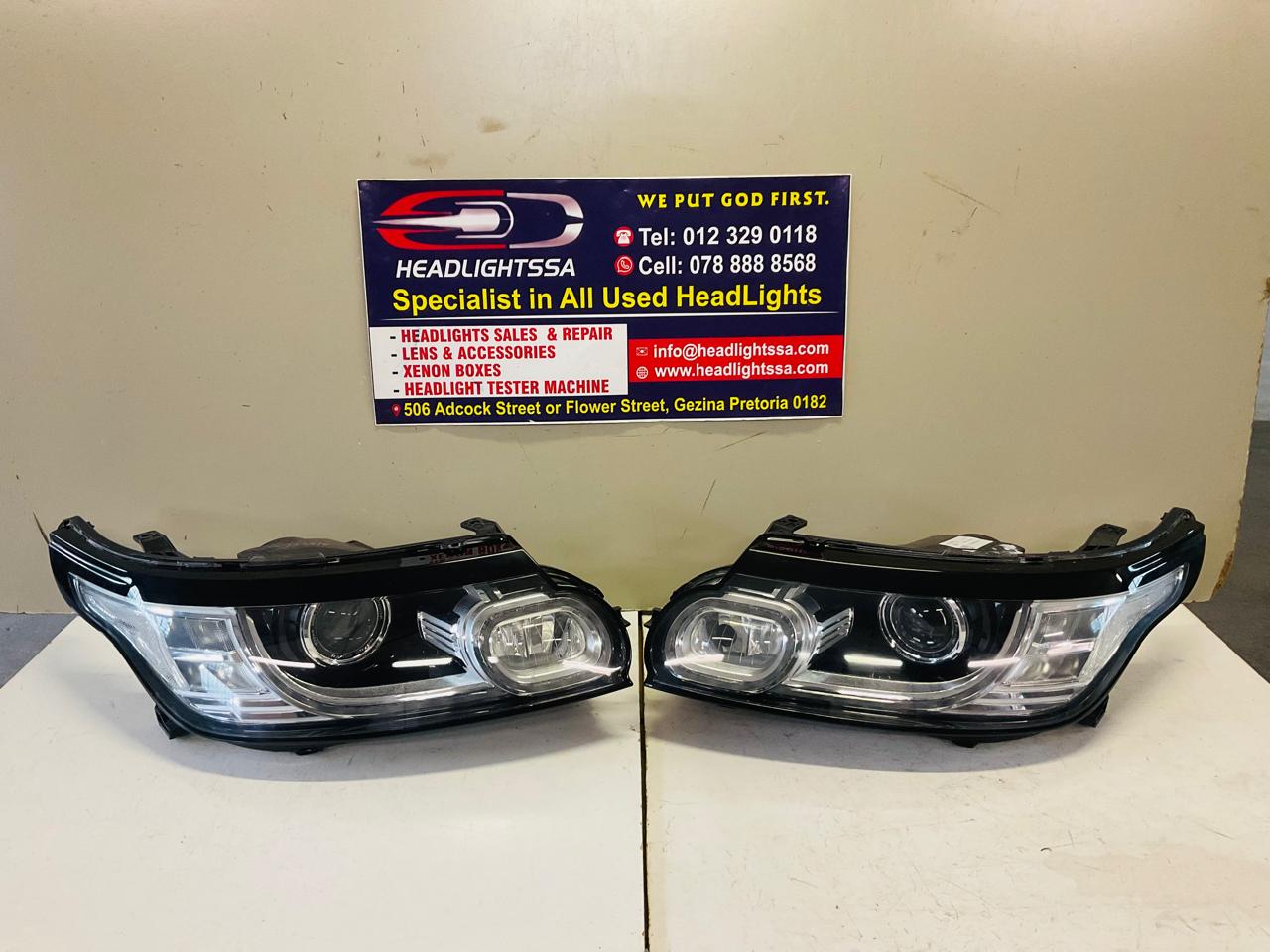 Range Rover Sport left and right side LED xenon headlights - Private Seller