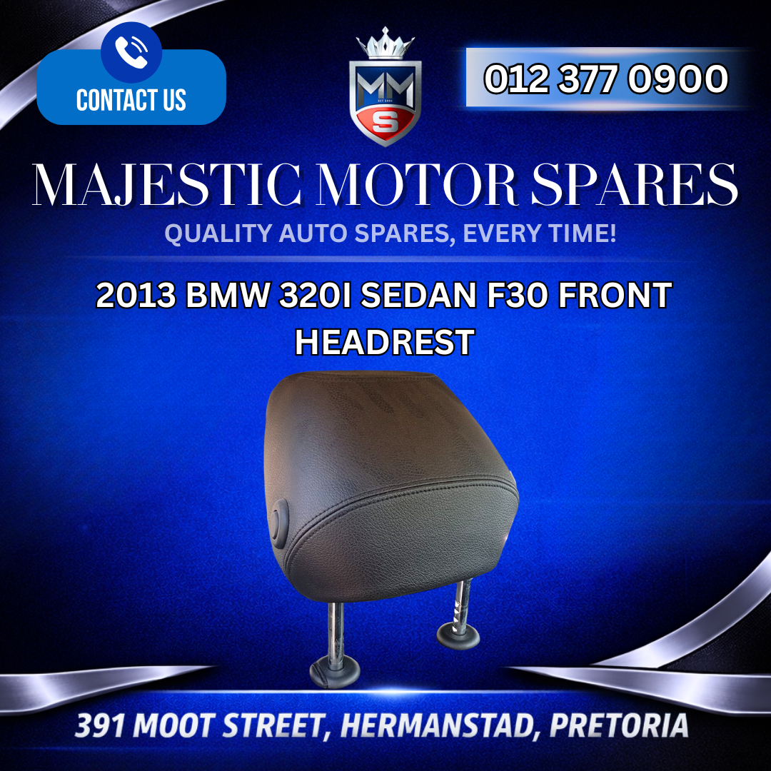 2013 BMW 320i Sedan F30 Front Headrest – For Sale | Used - Private Seller 2013 BMW 320i Sedan F30 Front Headrest – For Sale | Used - Private Seller