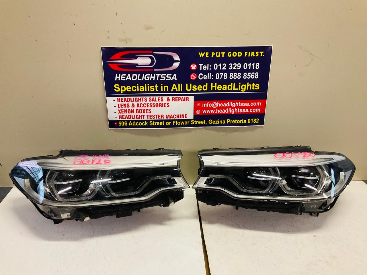 BMW G30 /G31 M5 5 series left and right side Adaptive LED xenon headlights - Private Seller BMW G30 /G31 M5 5 series left and right side Adaptive LED xenon headlights - Private Seller
