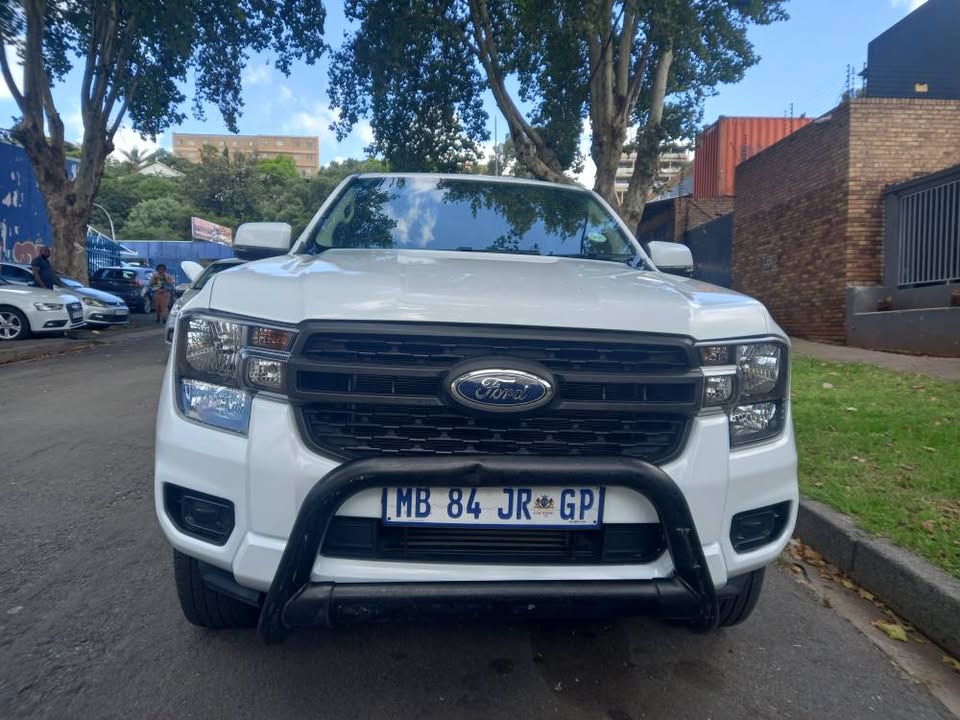 2023 FORD RANGER SUPER CAB 2.0 Bi Turbo Diesel, Automatic Transmission, White Color, Mileage