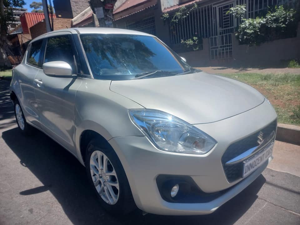 2021 SUZUKI SWIFT 1.2 PETROL, AUTOMATIC, SILVER COLOR, MILEAGE 37000KMS