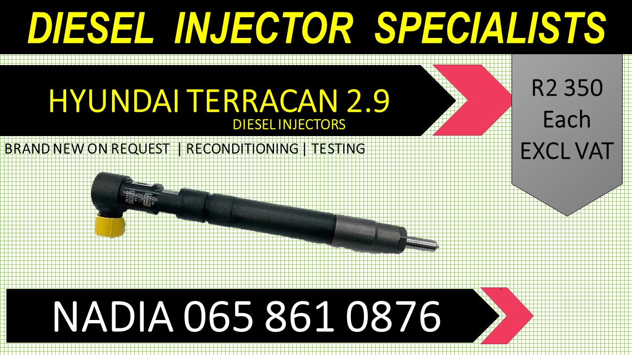 HYUNDAI TERRACAN 2.9 DIESEL INJECTORS FOR SALE OR TO RECON - Private Seller HYUNDAI TERRACAN 2.9 DIESEL INJECTORS FOR SALE OR TO RECON - Private Seller