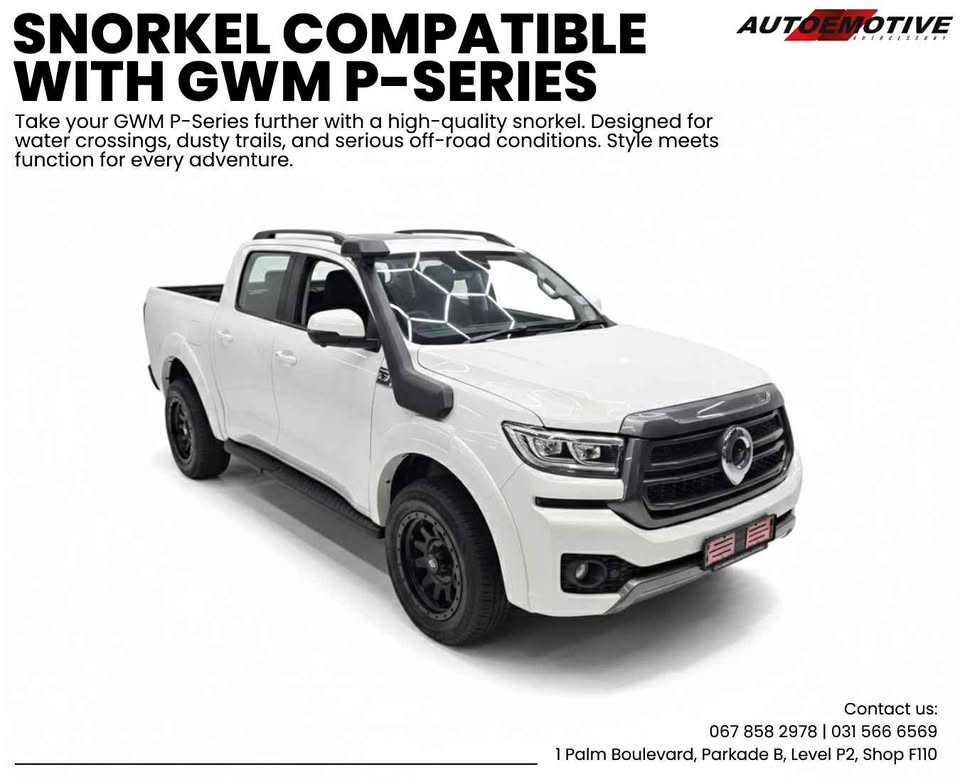 Snorkel compatible with GWM P-Series - Umhlanga - Private Seller Snorkel compatible with GWM P-Series - Umhlanga - Private Seller