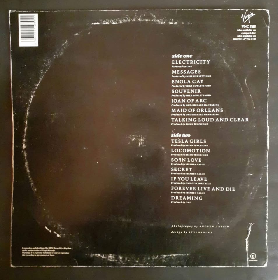 Orchestral Manoeuvres in The Dark - The Best of OMD LP Record