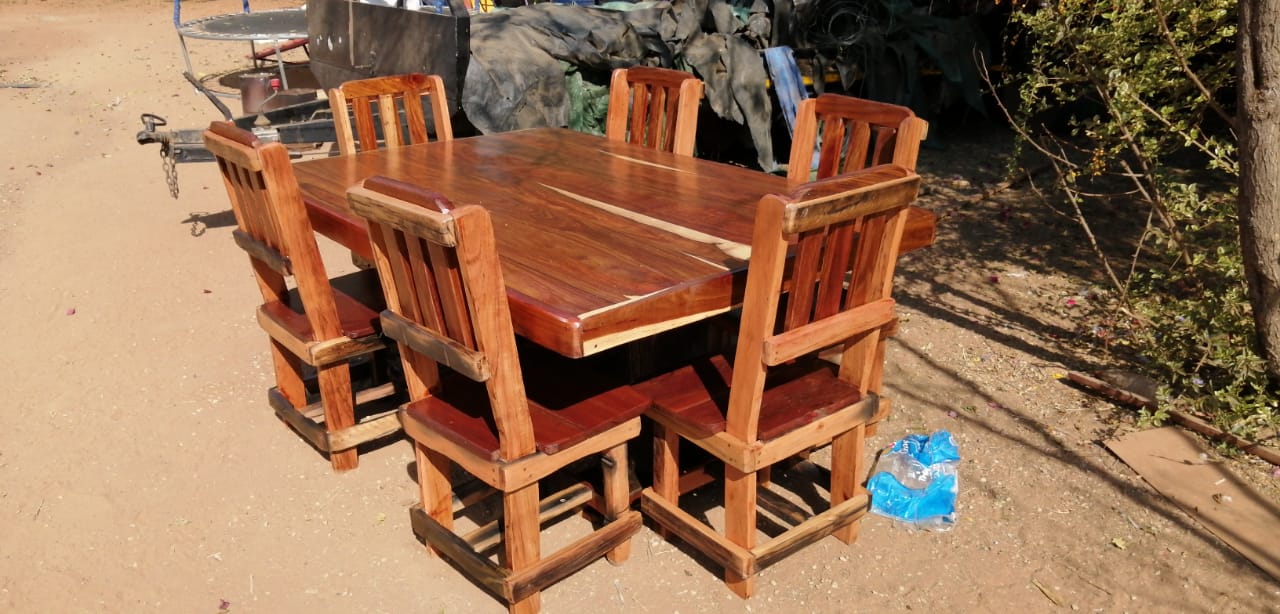 6seater with chairs
