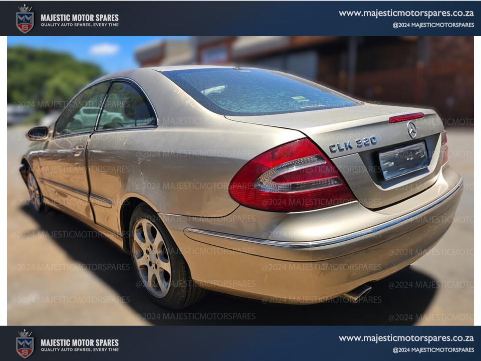 Now Stripping: 2003 Mercedes Benz CLK320 W209 Coupe – Used Spares