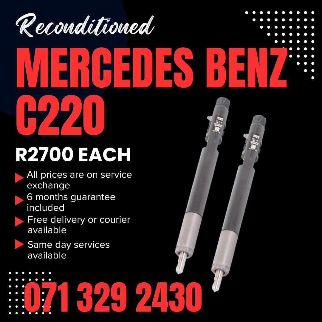 MERCEDES BENZ C220 INJECTORS FOR SALE WITH WARRENTY - Private Seller MERCEDES BENZ C220 INJECTORS FOR SALE WITH WARRENTY - Private Seller
