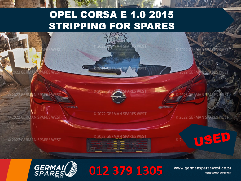 OPEL CORSA E 1.0 2015 MANUAL STRIPPING FOR SPARES/PARTS - Private Seller OPEL CORSA E 1.0 2015 MANUAL STRIPPING FOR SPARES/PARTS - Private Seller