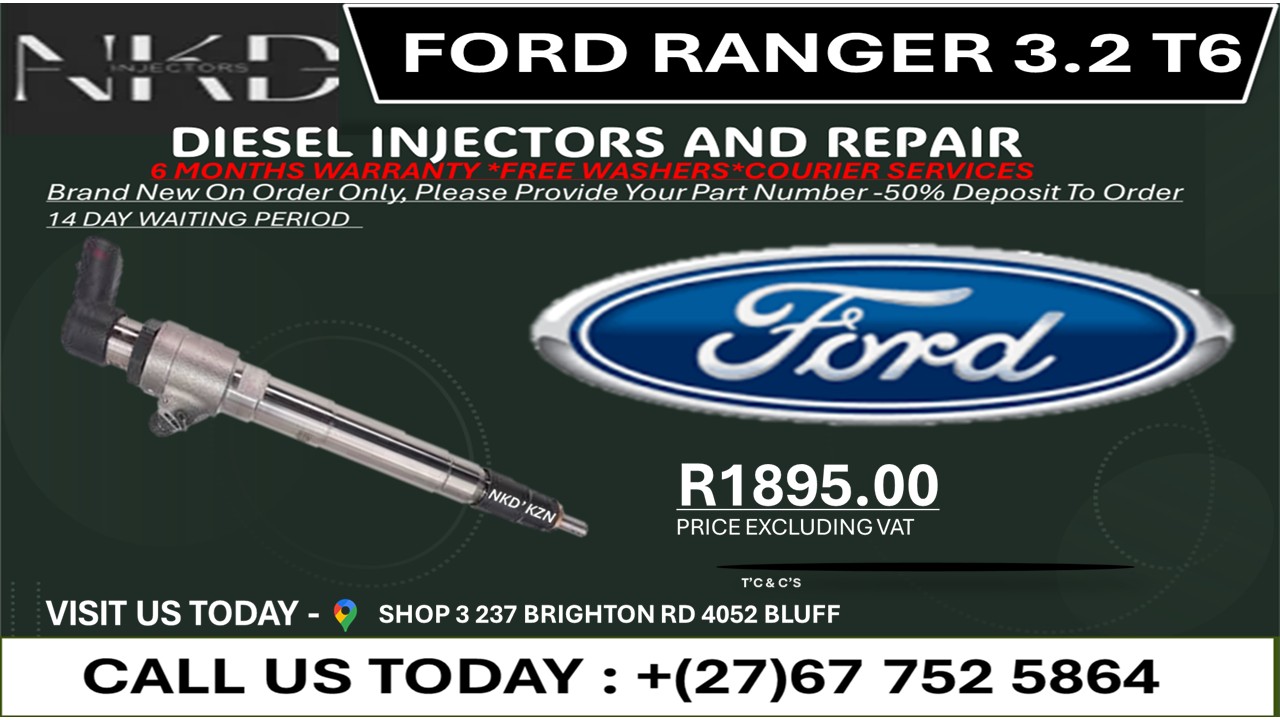 Ford Ranger 3.2L T6 Diesel Injectors on Recondition - Private Seller Ford Ranger 3.2L T6 Diesel Injectors on Recondition - Private Seller