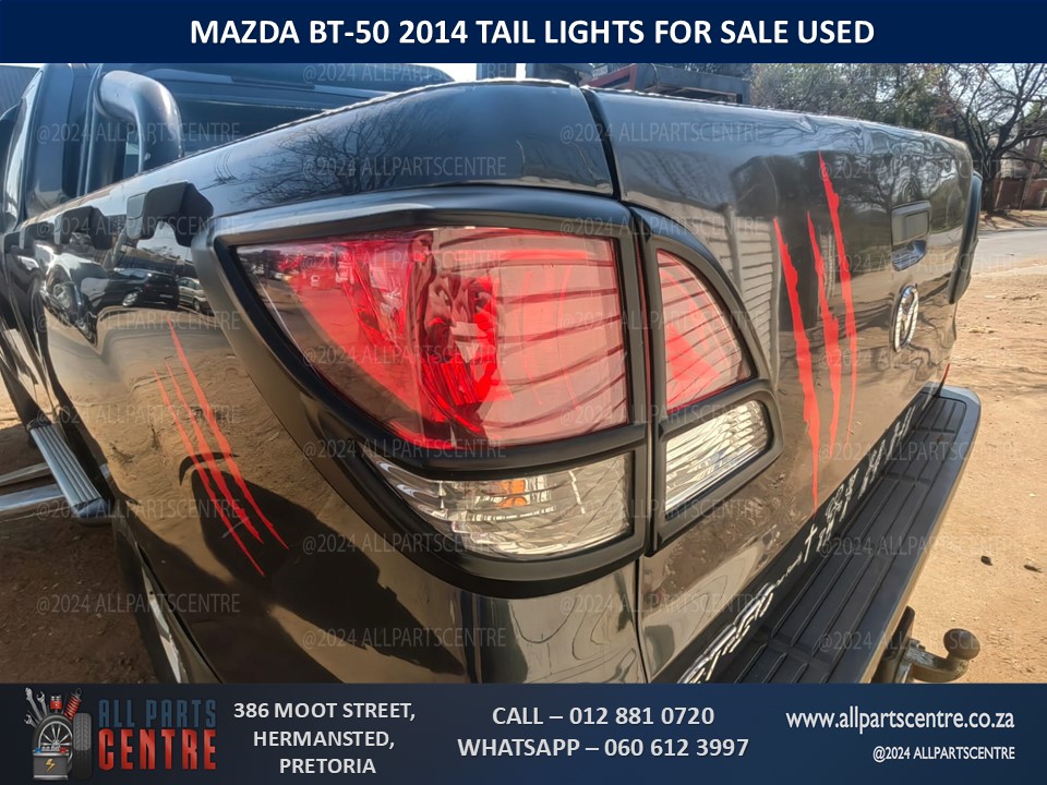 2014 Mazda BT-50 tail light for sale used 2014 Mazda BT-50 tail light for sale used