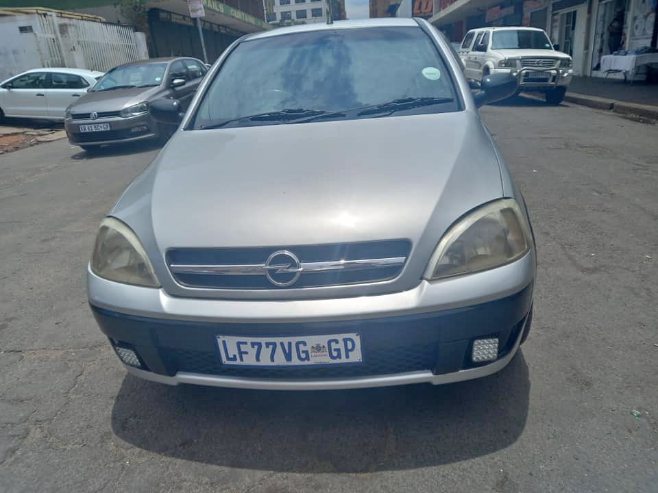 2009 OPEL CORSA BAKKIE 1.4 PETROL, MANUAL, 103000KM, SILVER IN COLOR,