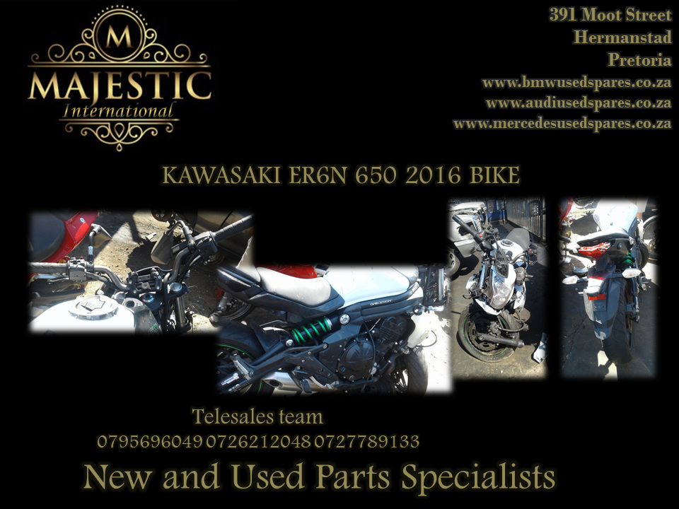 Kawasaki Er6n 2016 Bike Stripping For Spares Junk Mail