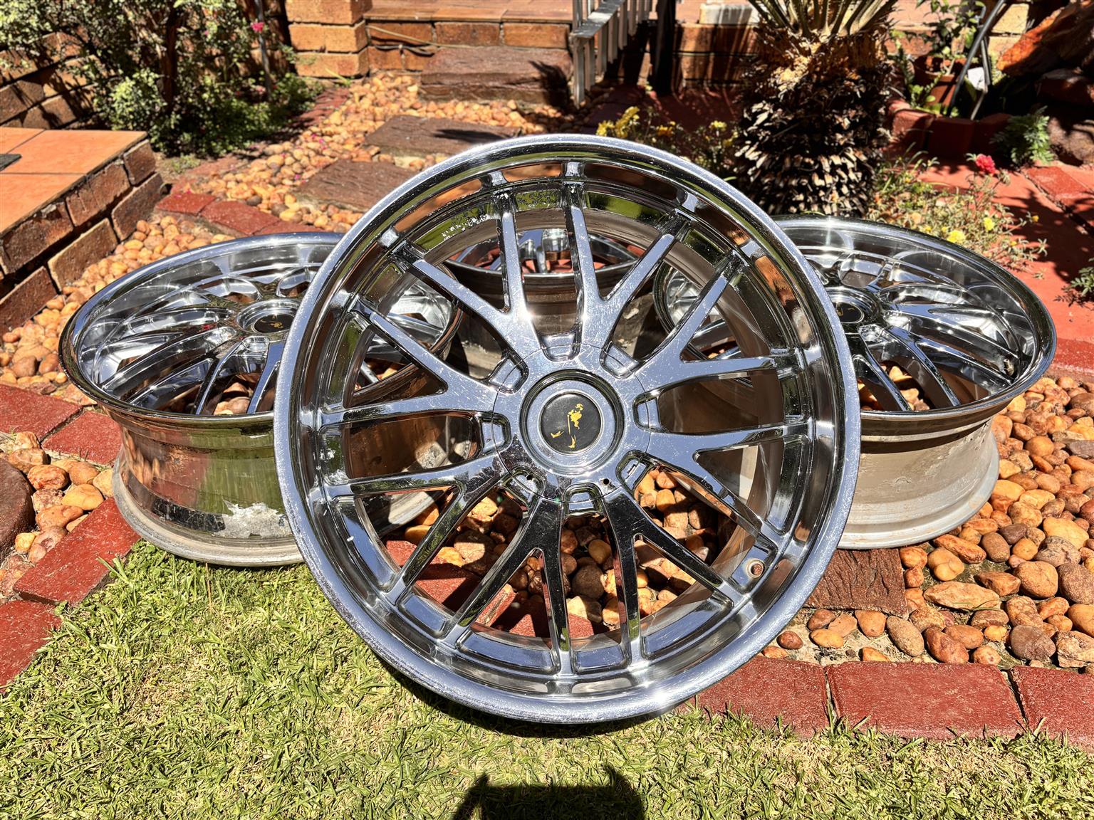 20inch Chrome Rims 5/120 Pcd