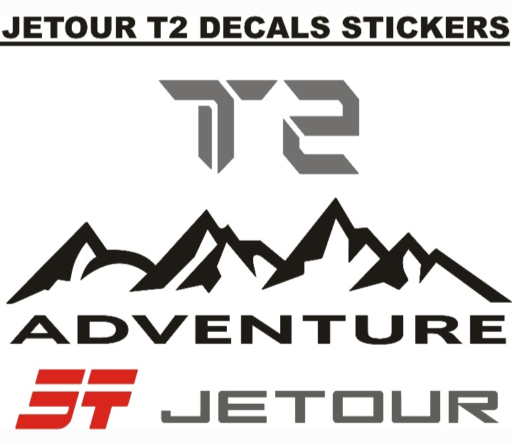 Jetour T2 stickers decals vinyl cut graphics - Private Seller