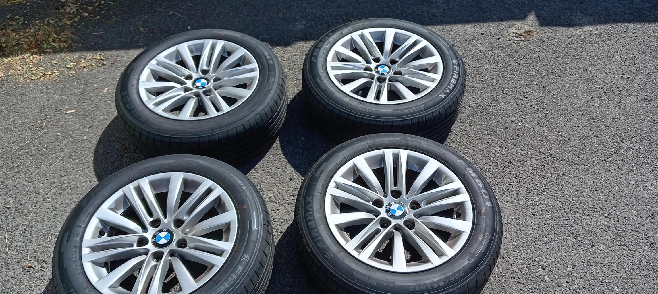 Bmw 16 inch rims and tyres - Private Seller Bmw 16 inch rims and tyres - Private Seller
