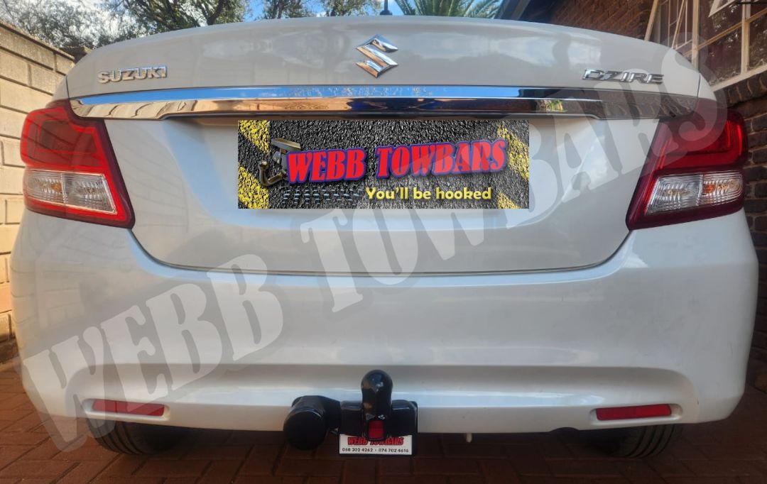 Suzuki Dzire Standard/Detachable Towbars - Private Seller Suzuki Dzire Standard/Detachable Towbars - Private Seller