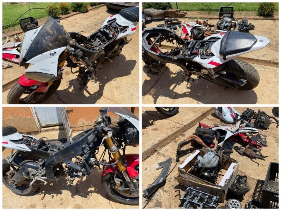 Yamaha R6 2007 stripping for spares. Meyerton bike scrapyard new and secondhand spares - Private Seller Yamaha R6 2007 stripping for spares. Meyerton bike scrapyard new and secondhand spares - Private Seller