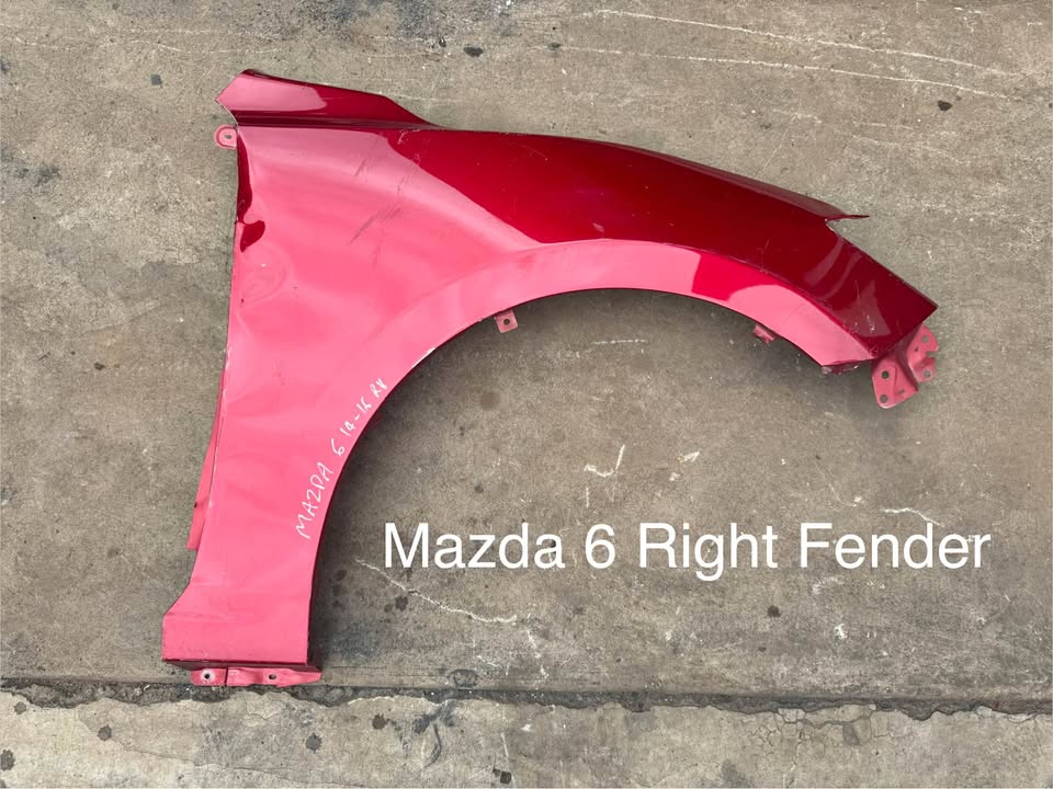 Mazda 6 Right Fender - Private Seller Mazda 6 Right Fender - Private Seller