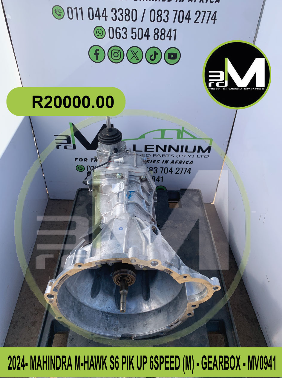 GEARBOX- MAHINDRA M-HAWK S6 PIK UP - Private Seller GEARBOX- MAHINDRA M-HAWK S6 PIK UP - Private Seller