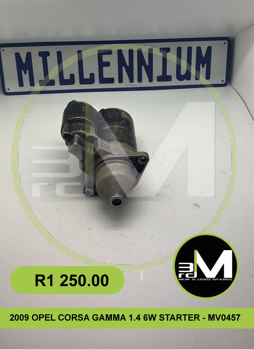 2009 OPEL CORSA GAMMA 1.4 6WBSTARTER - MV0457 - Private Seller 2009 OPEL CORSA GAMMA 1.4 6WBSTARTER - MV0457 - Private Seller