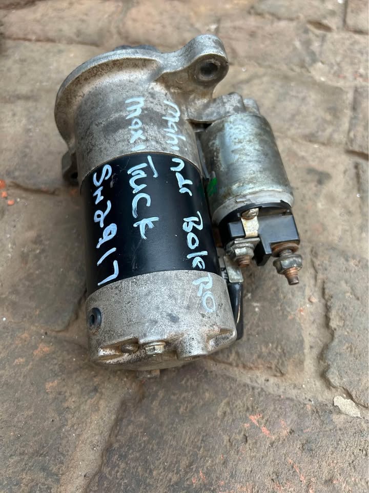 Mahindra Bolero Maxi Truck Starter Available @Circle 7 Used Parts Call or WhatsApp - Private Seller