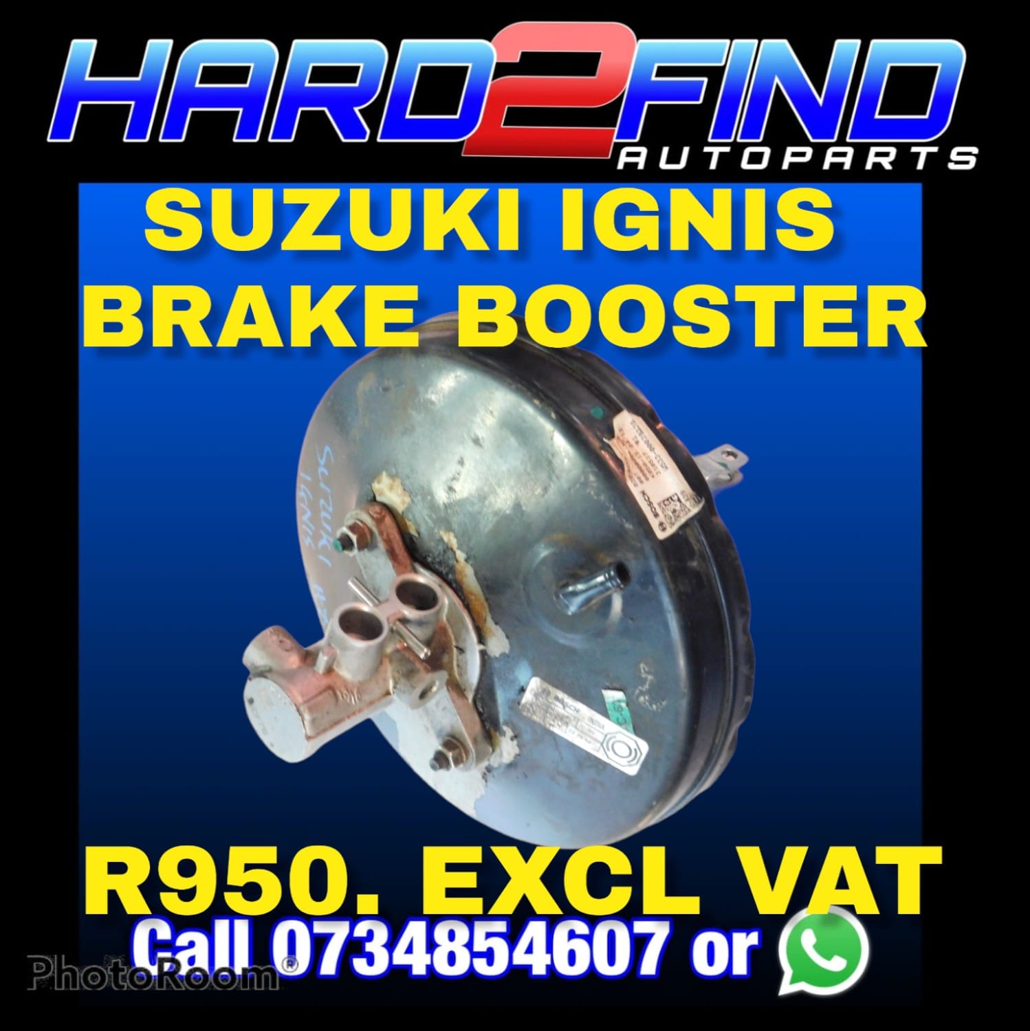 SUZUKI IGNIS BRAKE BOOSTER EXCL VAT - Private Seller