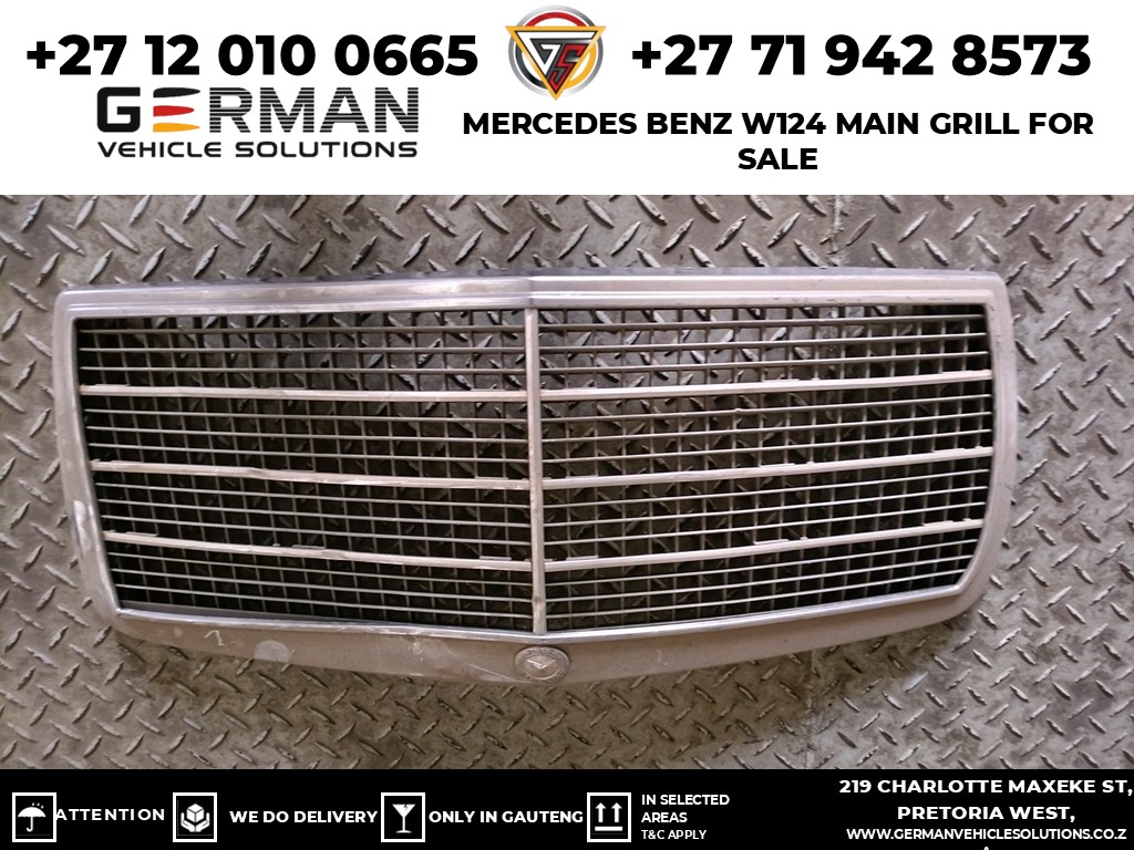 Mercedes Benz w124 front grill replacement second hand original part - Private Seller Mercedes Benz w124 front grill replacement second hand original part - Private Seller