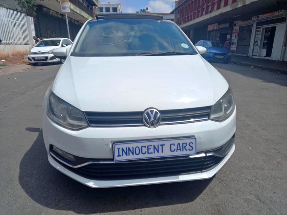 2016 VW POLO TSI 1.2 PETROL, MANUAL TRANSMISSION, WHITE COLOUR