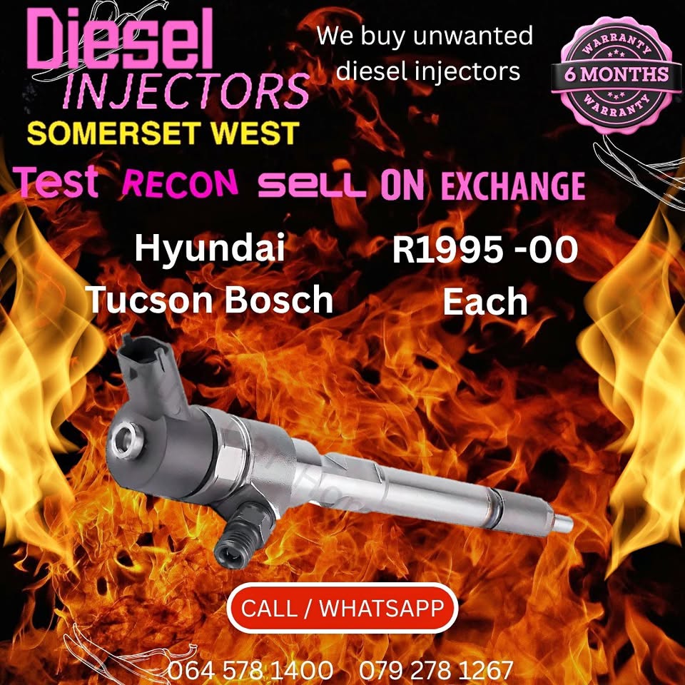 Tucson Bosch diesel injectors - Private Seller Tucson Bosch diesel injectors - Private Seller