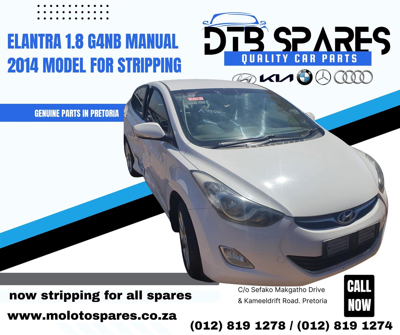 Elantra 1.8 G4nb manual 2014 - Private Seller Elantra 1.8 G4nb manual 2014 - Private Seller