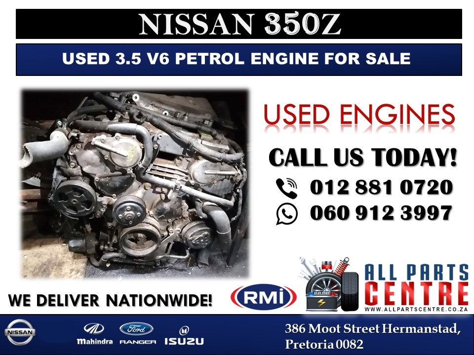 Nissan 350Z Used 3.5 V6 Petrol Engine for Sale - Private Seller Nissan 350Z Used 3.5 V6 Petrol Engine for Sale - Private Seller