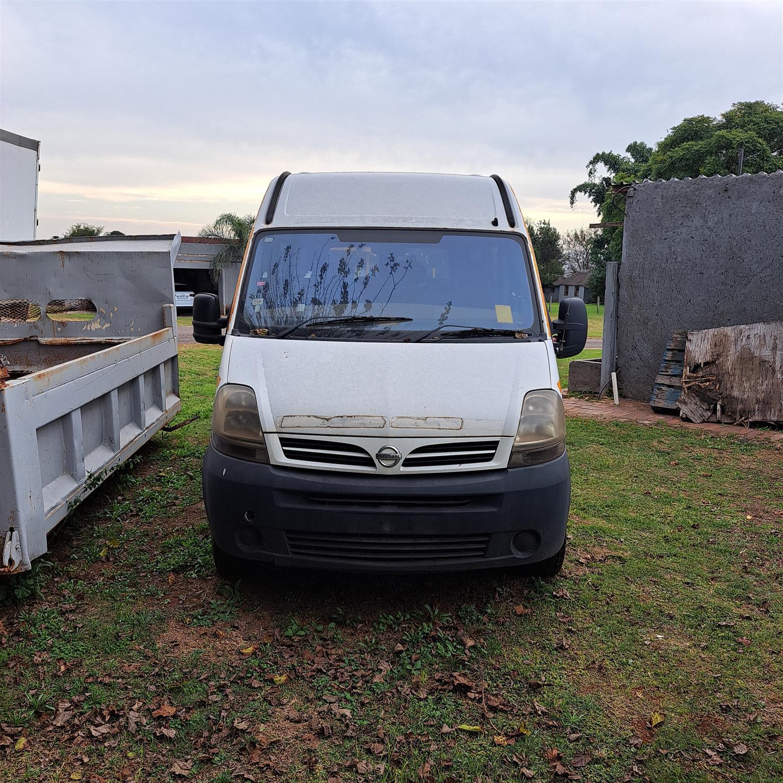2007 Nissan Interstar Van Non-Runner - DRV440MP