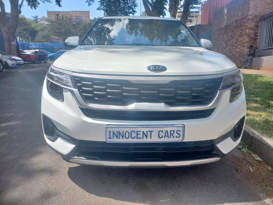 2020 KIA SELTOS SUV 1.5 PETROL, AUTOMATIC, WHITE COLOR, MILEAGE 72000KMS