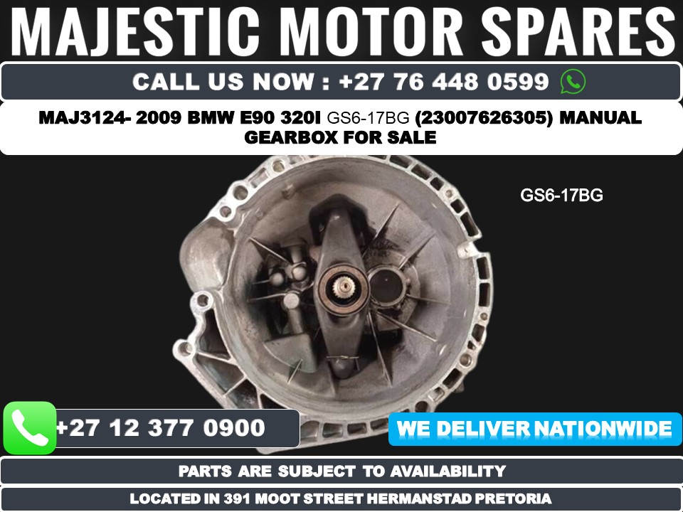 2009 Bmw E90 320i GS6-17BG 23007626305 manual gearbox for sale used - Private Seller
