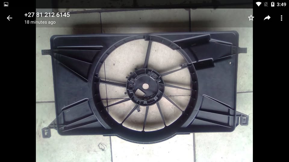 Ford Focus fan cowling - Private Seller