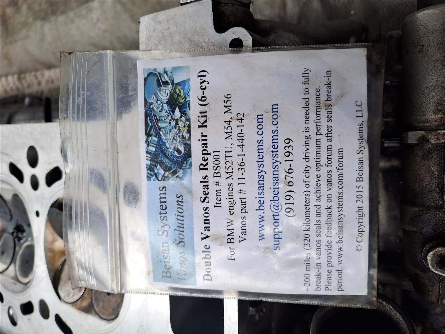 BMW 325i M54 Cylinder Head  Complete - Private Seller