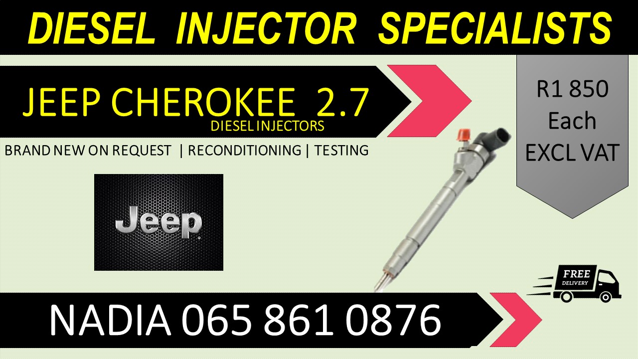 JEEP CHEROKEE 2.7 DIESEL INJECTORS FOR SALE OR TO RECON - Private Seller JEEP CHEROKEE 2.7 DIESEL INJECTORS FOR SALE OR TO RECON - Private Seller
