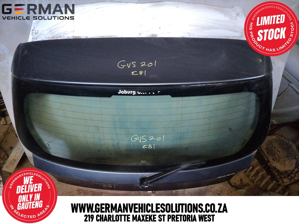 BMW 120i E81 tailgate for sale