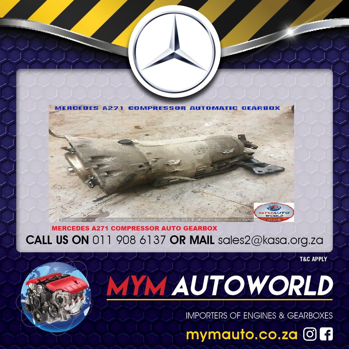 MERCEDES A271 KOMPRESSOR AUTO GEARBOX FOR SALE - Private Seller MERCEDES A271 KOMPRESSOR AUTO GEARBOX FOR SALE - Private Seller