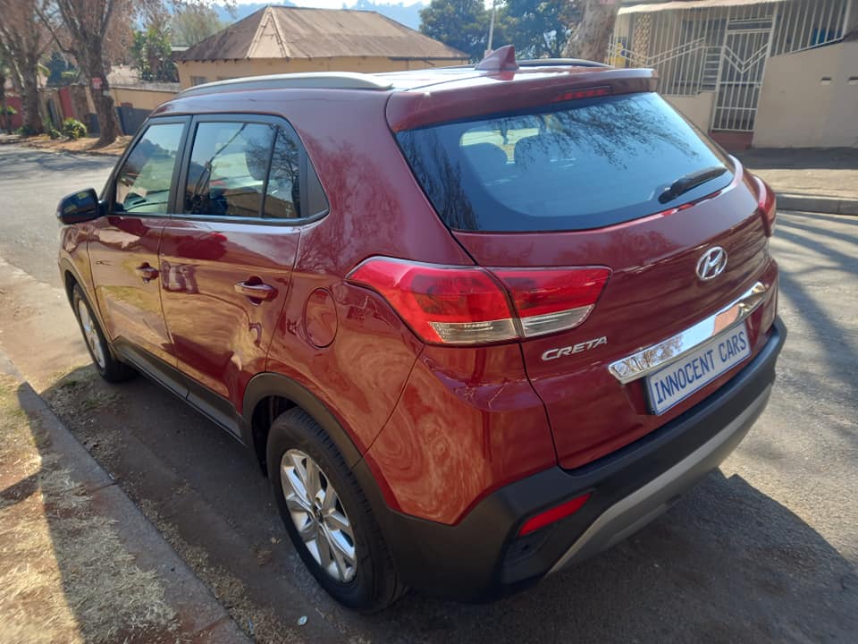 2021 HYUNDAI CREATA SUV 1.6 ENGINE PETROL, MANUAL, MAROON COLOR, MILEAGE