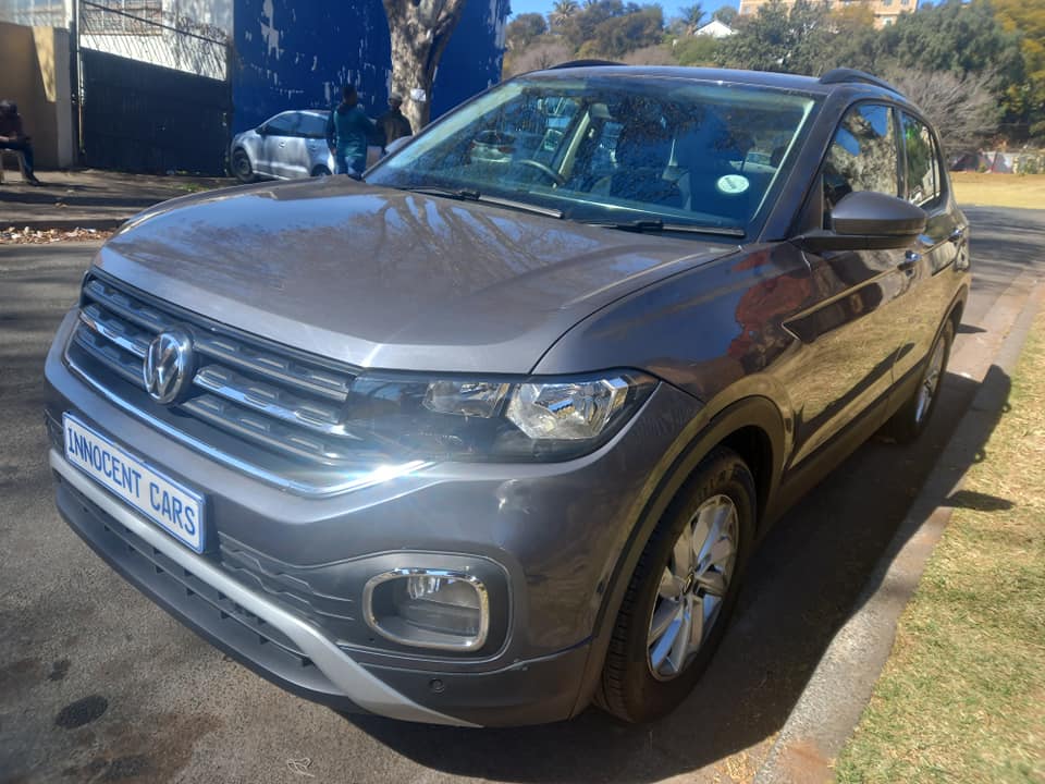 USED 2023 VW TCROSS SUV 1.0 ENGINE PETROL, AUTOMATIC, GREY COLOR, MILEAGE 1000KMS