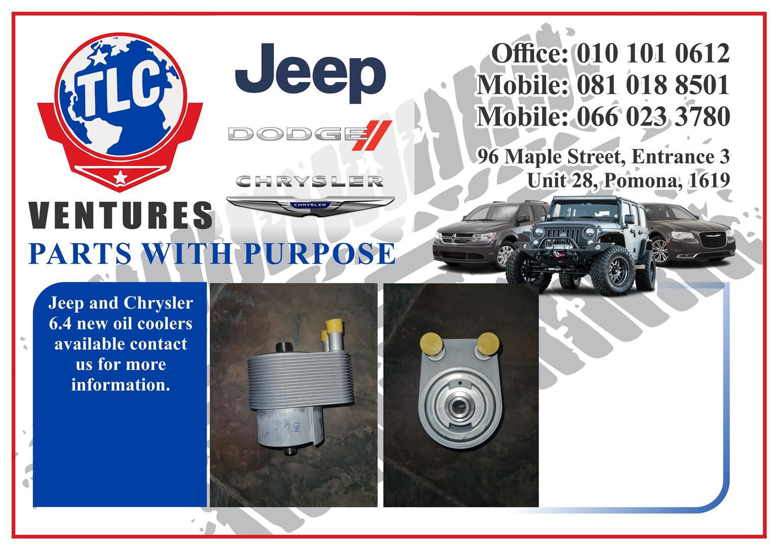 JEEP DODGE AND CHRYSLER PARTS SPECIALIST - Private Seller JEEP DODGE AND CHRYSLER PARTS SPECIALIST - Private Seller