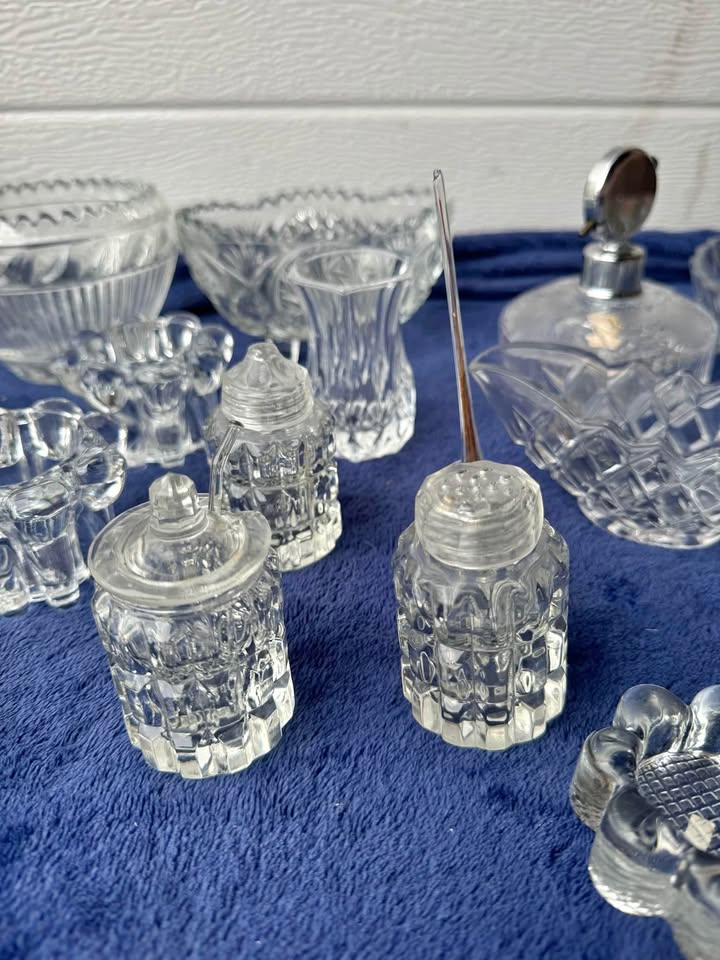 Vintage glass ornaments collection