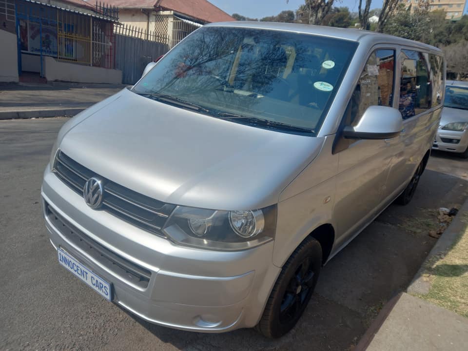 2012 VW KOMBI BUS 2.0 TDI ENGINE DIESEL, MANUAL, SILVER COLOR, MILEAGE