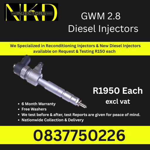 GWM 2.8 DIESEL INJECTORS FOR SALE - Private Seller GWM 2.8 DIESEL INJECTORS FOR SALE - Private Seller